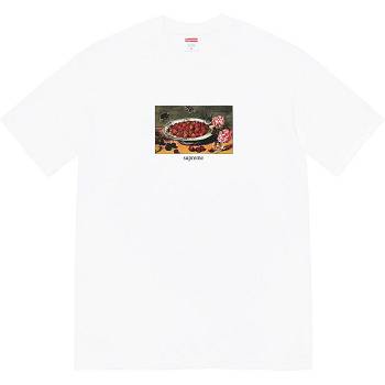 Camiseta Supreme Strawberries Tee Blancas | Supreme 381TV